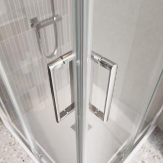 Душевой уголок BelBagno LUCE-A-2-100-C-Cr хром